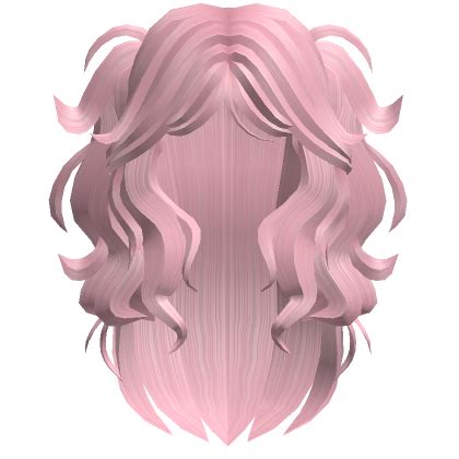 Messy Anime Layered Popular Hair Pigtails Pink Roblox Item Rolimon S