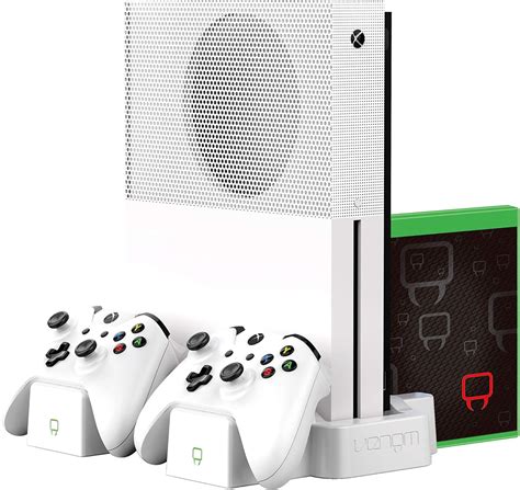 Venom Xbox One S Vertical Charging Stand And Rechargeable Battery Twin