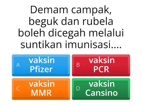 Cara Mencegah Penyakit Berjangkit Pk Tahun Quiz