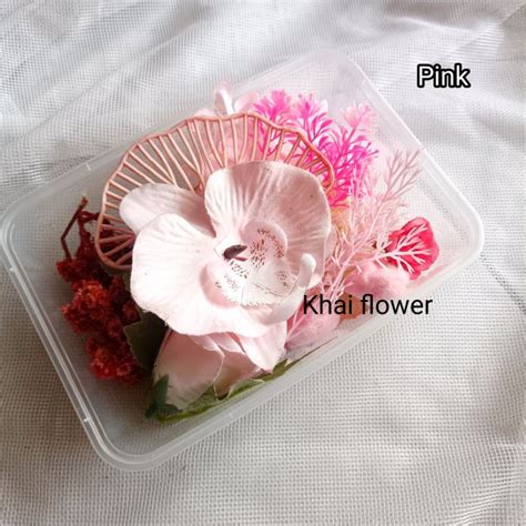 Jual Paket Bunga Preserved Kering Dried Flower Hiasan Dekorasi Mahar