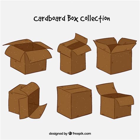 Imágenes De Caja De Carton Dibujo Descarga Gratuita En Freepik