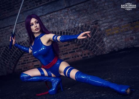 Psylocke Cosplay From X Men Media Chomp