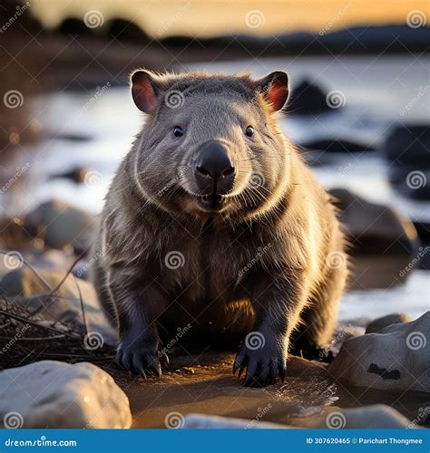 The Wombat Is A Stocky And Burly Marsupial Native To Australia