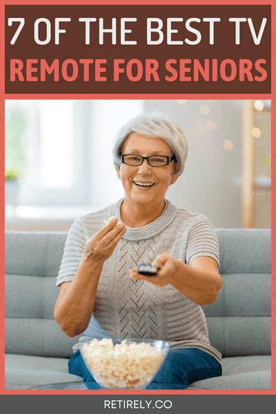 7 Best TV Remotes For Seniors In 2023