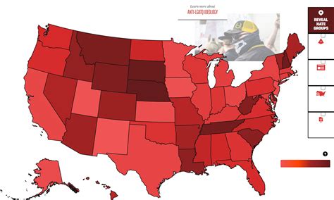 Website Design For Southern Poverty Law Center Hate Map