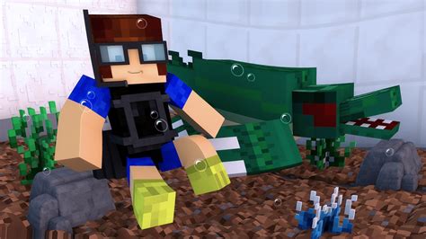 Minecraft Novo AquÁrio Dos Dinossauros Ark Craft Survival 13