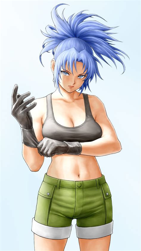 Leona Heidern The King Of Fighters Drawn By Xchitch Danbooru