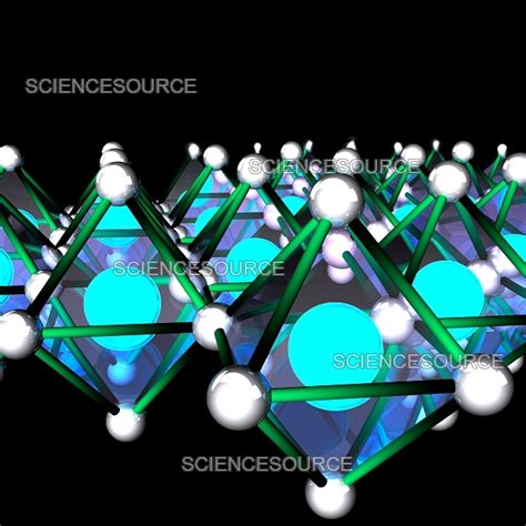 Perovskite structure, illustration | Stock Image - Science Source Images