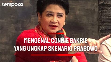 Connie Bakrie Pengamat Militer Yang Ungkap Skenario Prabowo Tahun