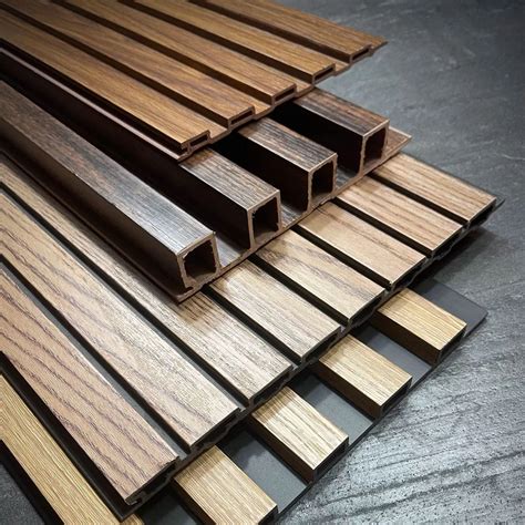 Wood Plastic Composite WPC Slats ECOEDGE