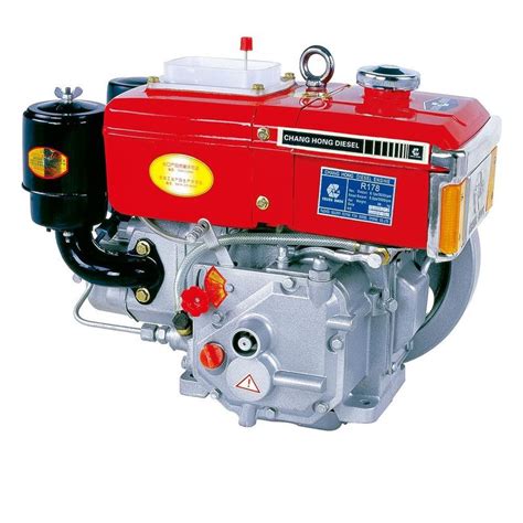 Water Cooling R178 6 12hp 4 5kw Single Cylinder Diesel Engine