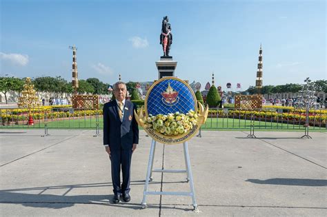 Wreath Laying Ceremony On Chulalongkorn Day In Remembrance Of His Majesty King Chulalongkorn At