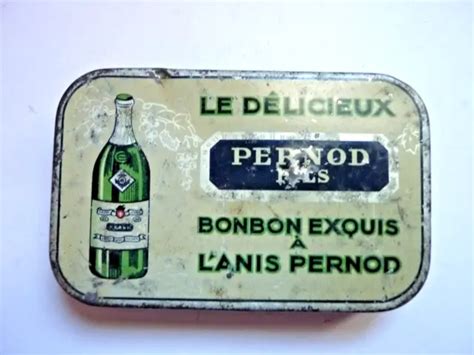 RARE ET ANCIENNE petite boite pub tôle litho LE DELICIEUX BONBON