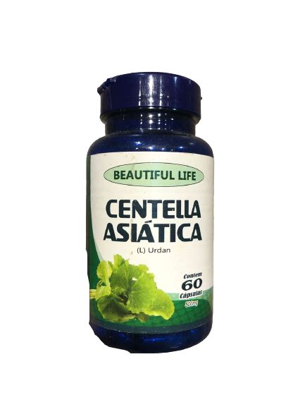 SOULLIFE CENTELLA ASIÁTICA 60 CAPS 500MG Bem Natural