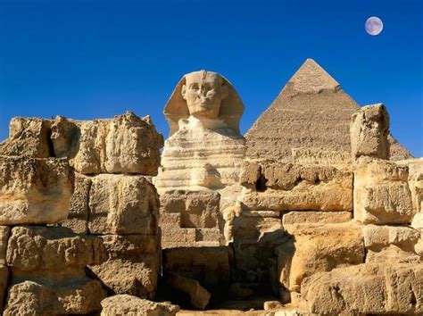 The Pyramids and the Sphinx