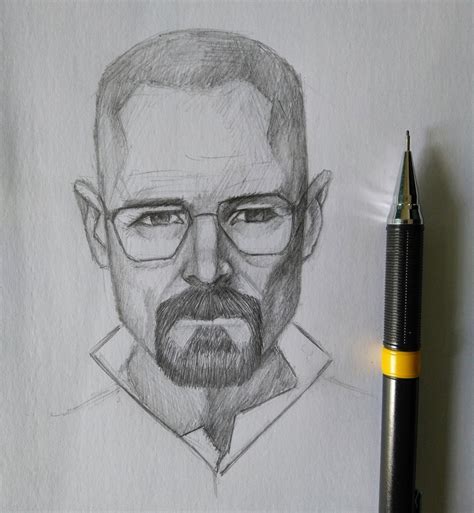 Heisenberg Breaking Bad Drawing