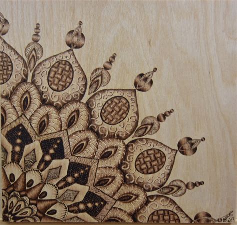 Mandala Ii Pyrography Tutorial Wood Burning Pyrography Made Easy