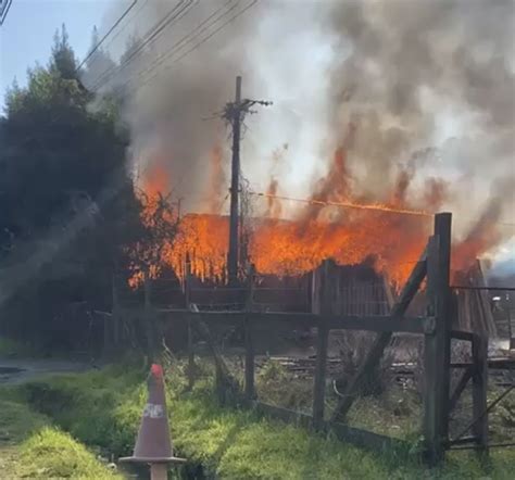 Informa Al Minuto On Twitter Ahora Incendio Consume En Su