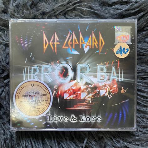 CD DEF LEPPARD Mirror Ball Live More Hobbies Toys Music Media