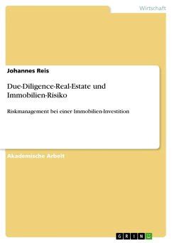 Due Diligence Real Estate Und Immobilien Risiko Von Johannes Reis