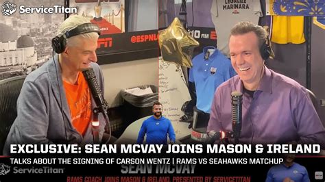 Exclusive Sean Mcvay Joins Mason Ireland Youtube