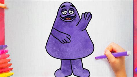 How To Draw Grimace Shake Step By Step Easy YouTube