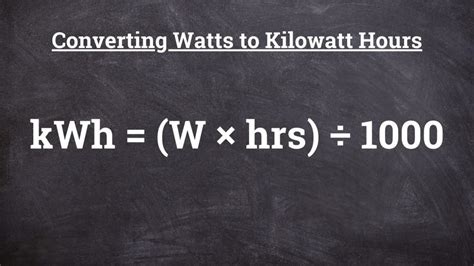 Kilowatts To Kilowatt Hours KW To KWh Conversion Calculator