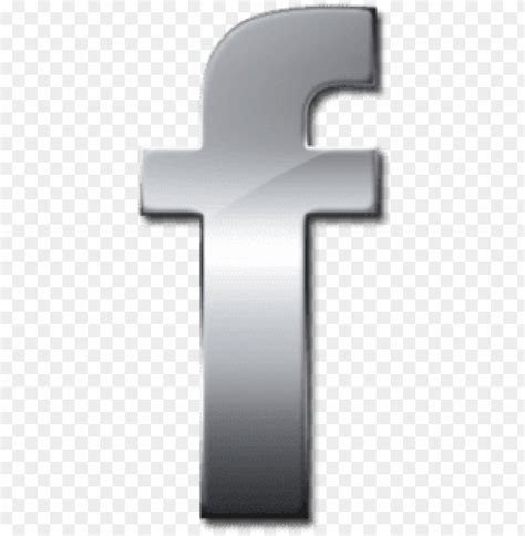 Free Png Glossy Silver Icon Social Media Logos Facebook Silver Social