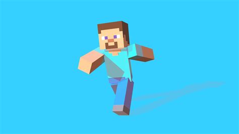 Minecraft Steve 3d Model By Monste Monste Official [bd8c650] Sketchfab