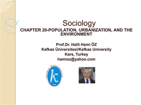 Chapter 20 Population Urbanization And The Environment Ppt