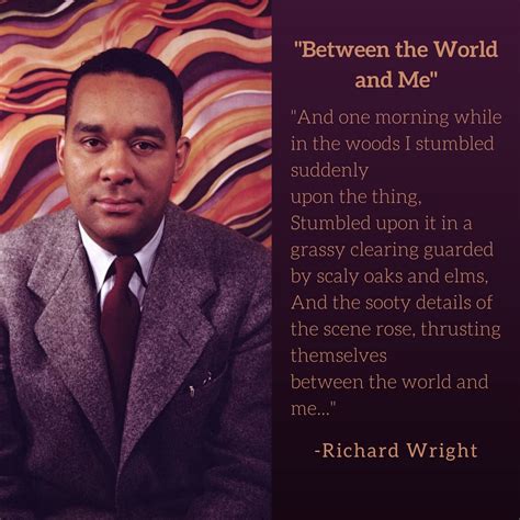 Wrights Between The World And Me” Was Coates Educational