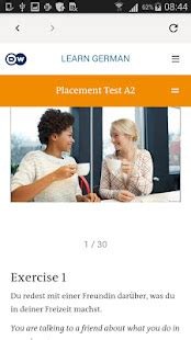 DW Learn German A1 A2 B1 Und Einstufungstest Apps Bei Google Play