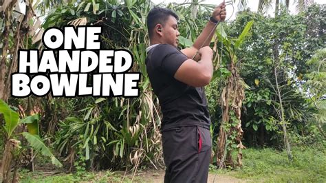 Big Abseiling One Handed Bowline Tindih Kasih Youtube