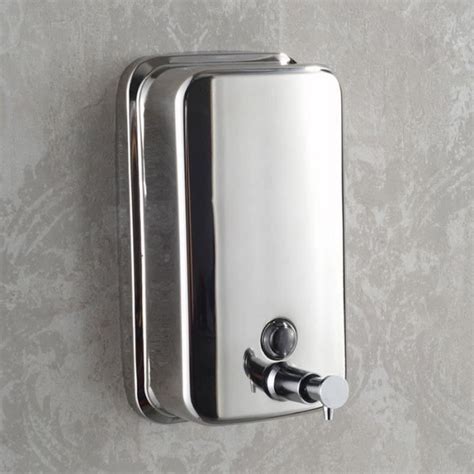 Accessoires Salle De Bain Distributeur De Savon Liquide En Inox