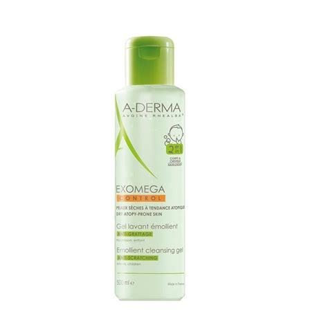 A Derma Exomega Control Gel Limpiador 500 Ml Farmacia Tuset