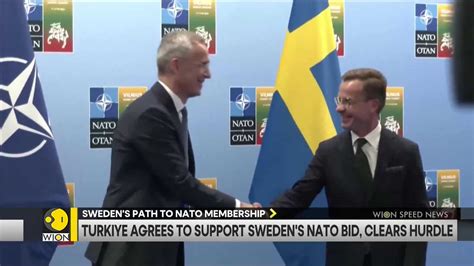 Turkey Agrees To Support Sweden S Nato Bid Nato Summit Wion