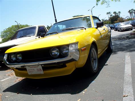 The Toyota Enthusiast Yellow 74 Celica