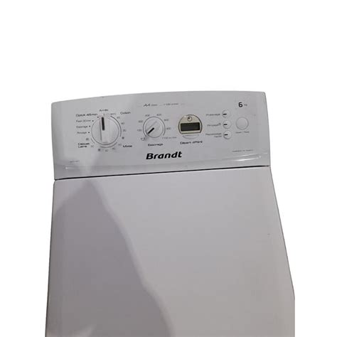 Lave Linge Top Brandt Wtc F Brandt Lyon Gros Lectrom Nager Lave