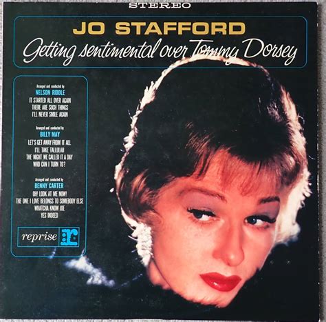 Yahoo オークション Lp 米warner Jo Stafford Getting Sentimental