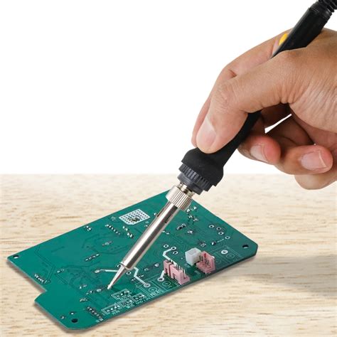 CAUTIN Solder Elektrik Adjustable Temperature Soldering 220V 60W 908