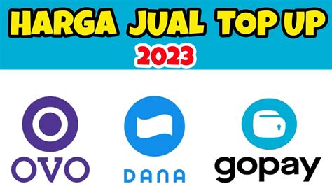 Harga Jual Top Up Dana Gopay Ovo Terbaru Youtube