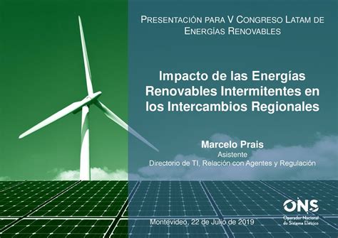 Presentación para V Congreso Latam de Energías Renovables ppt descargar