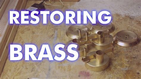 How To Restore Brass Using Citric Acid Easily Restore Brass With Household Ingredients Youtube