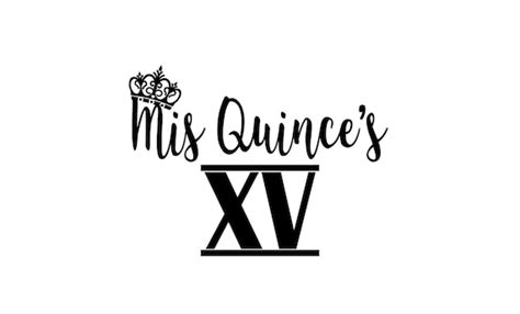 Mis Quince Xv Svg