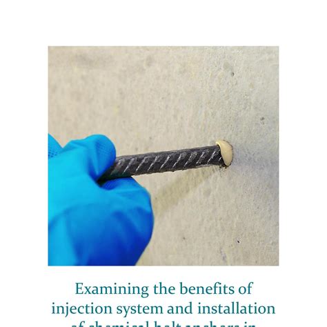 Examining the benefits of injection system and installation of chemical