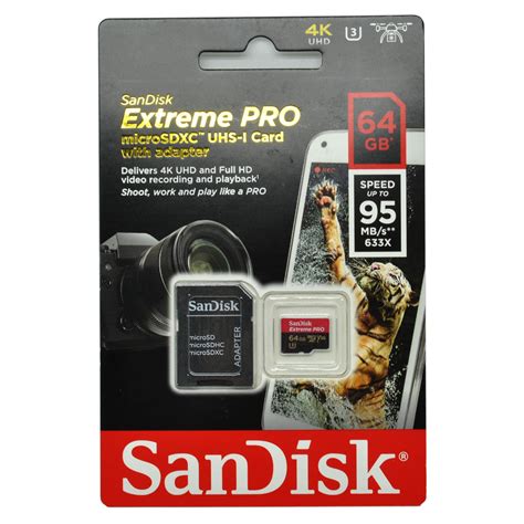 Sandisk Extreme Pro Microsdhc Card Uhs I Class U V Mb S Gb