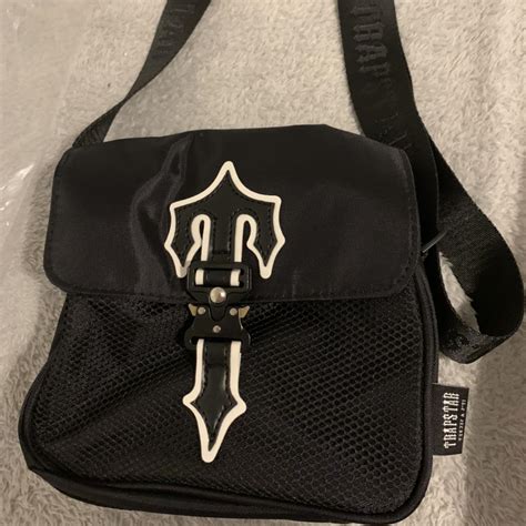 Trapstar Irongate T Cross Body Bag Black Deadstock Depop