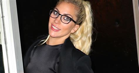 Lady Gaga Bares Her Midriff Again With A Crop Top And Boy Shorts As She