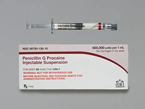 PENICILLIN G PROCAINE - INJECTION Wycillin - Uses, Precautions, Side ...