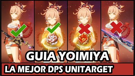 Genshin Impact Mejores Builds De Yoimiya Artefactos Y Armas Player